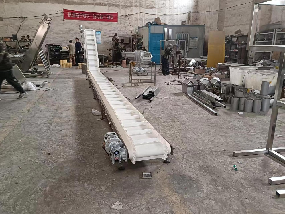 白銀Z型裙邊皮帶輸送機